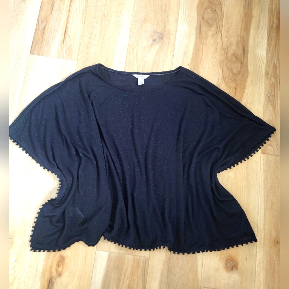 Tommy Bahama sparkle Bat Wing / Dolman Top Sz L/XL